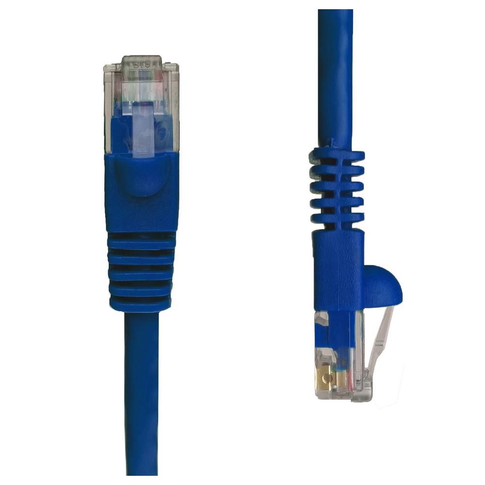 NTW 5 ft. Cat5e Snagless Unshielded (UTP) Network Patch Cable, Blue345