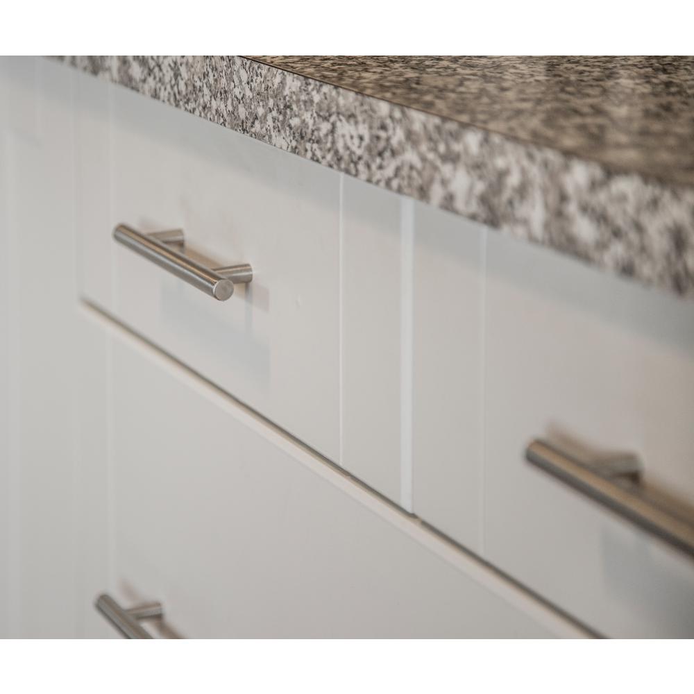 Design House Truss 5 1 16 In Stainless Steel Cabinet Hardware Center To Center Pull 205641 The Home Depot