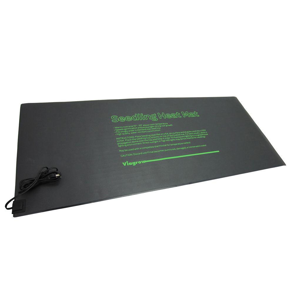 Viagrow 20.5 in. x 8.5 in. Seed Propagating Seedling Heat Mat ... Viagrow 20.5 in. x 8.5 in. Seed Propagating Seedling Heat Mat ...