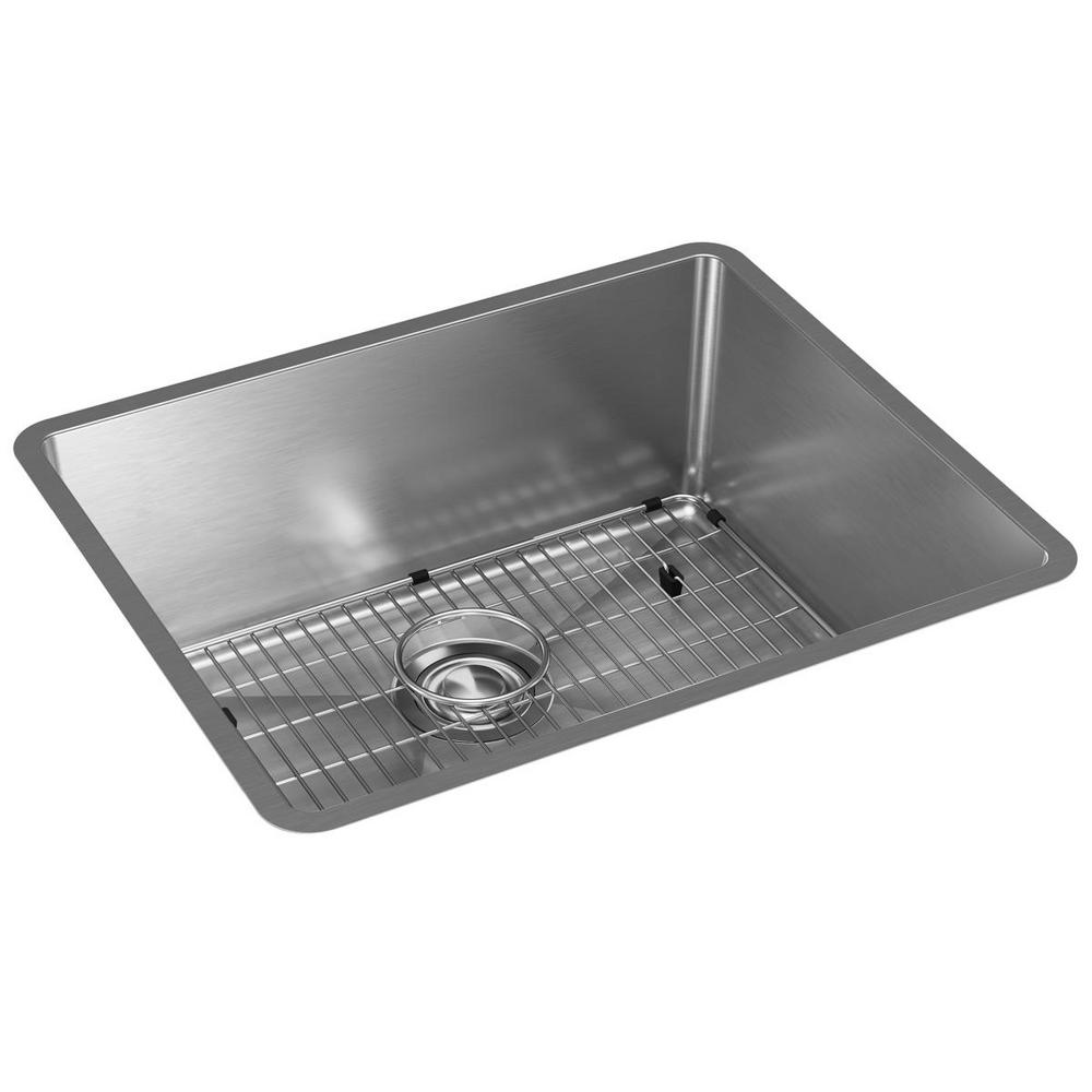 Elkay Crosstown Undermount Stainless Steel 37 in. Single Bowl Kitchen