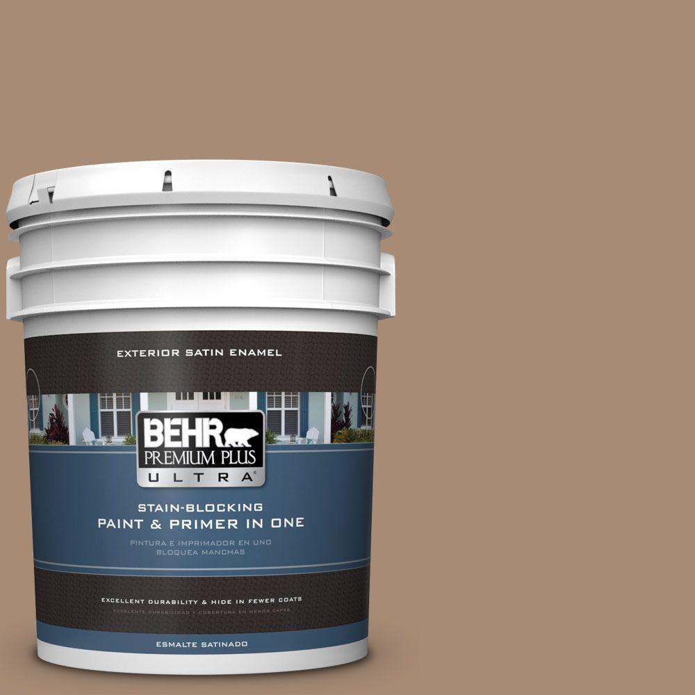 BEHR Premium Plus Ultra 5gal. N2405 Rodeo Tan Satin