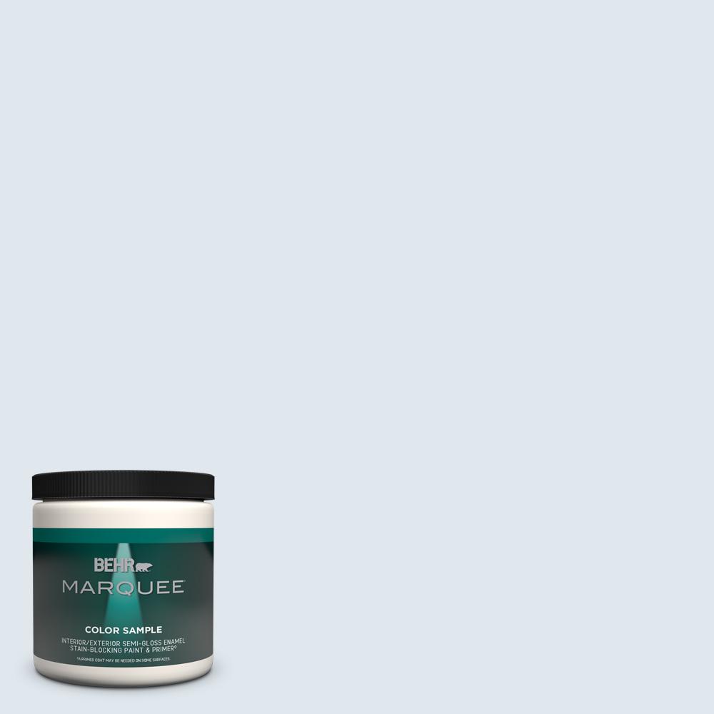 Behr Marquee 8 Oz 590c 1 Morning Haze Semi Gloss Enamel Interior Exterior Paint Primer Sample Mq The Home Depot Behr Marquee 8 Oz 590c 1 Morning Haze Semi Gloss Enamel Interior Exterior Paint Primer Sample Mq The Home Depot