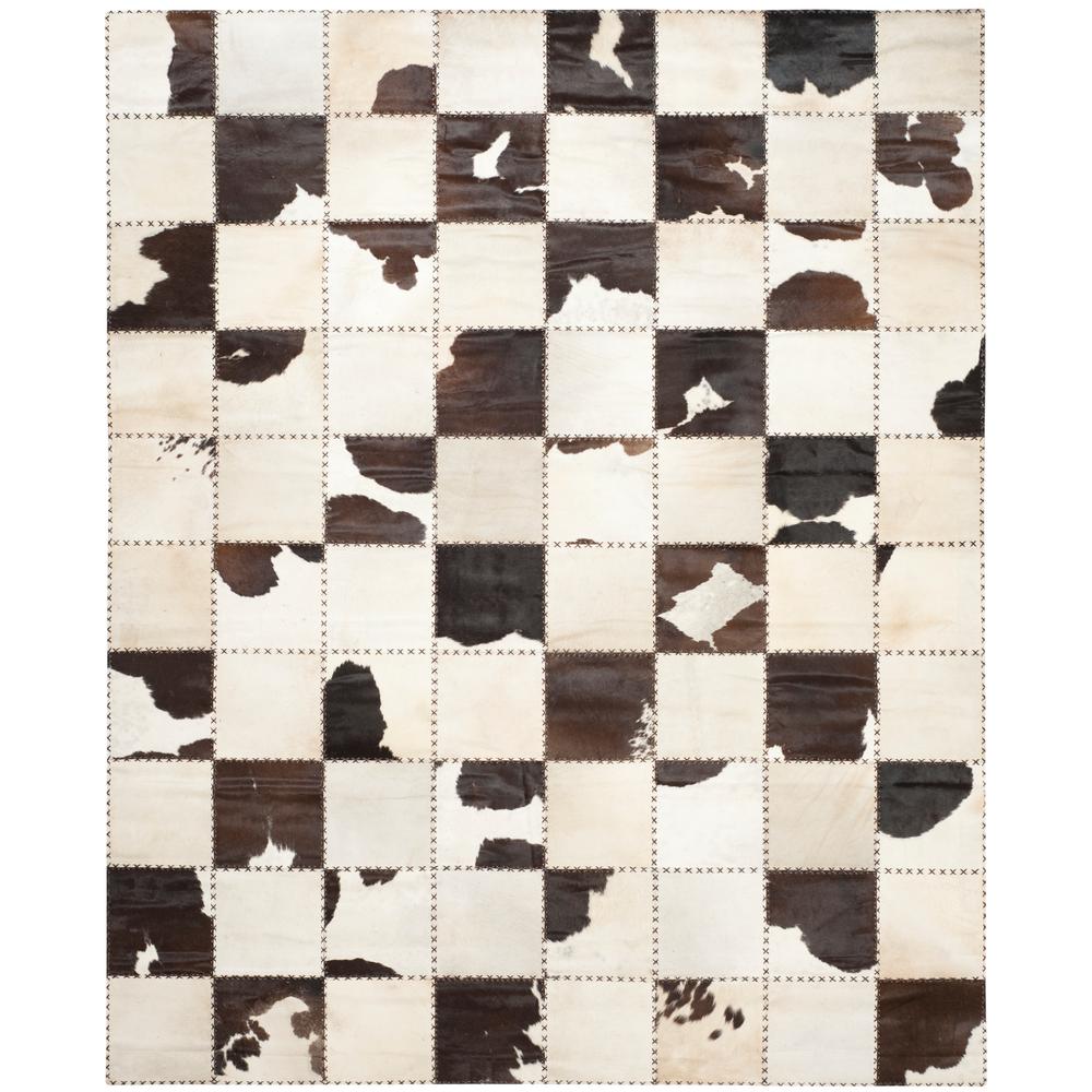 Safavieh Cow Hide White Black 9 Ft X 12 Area Rug Safavieh Cow Hide White Black 9 Ft X 12 Area Rug