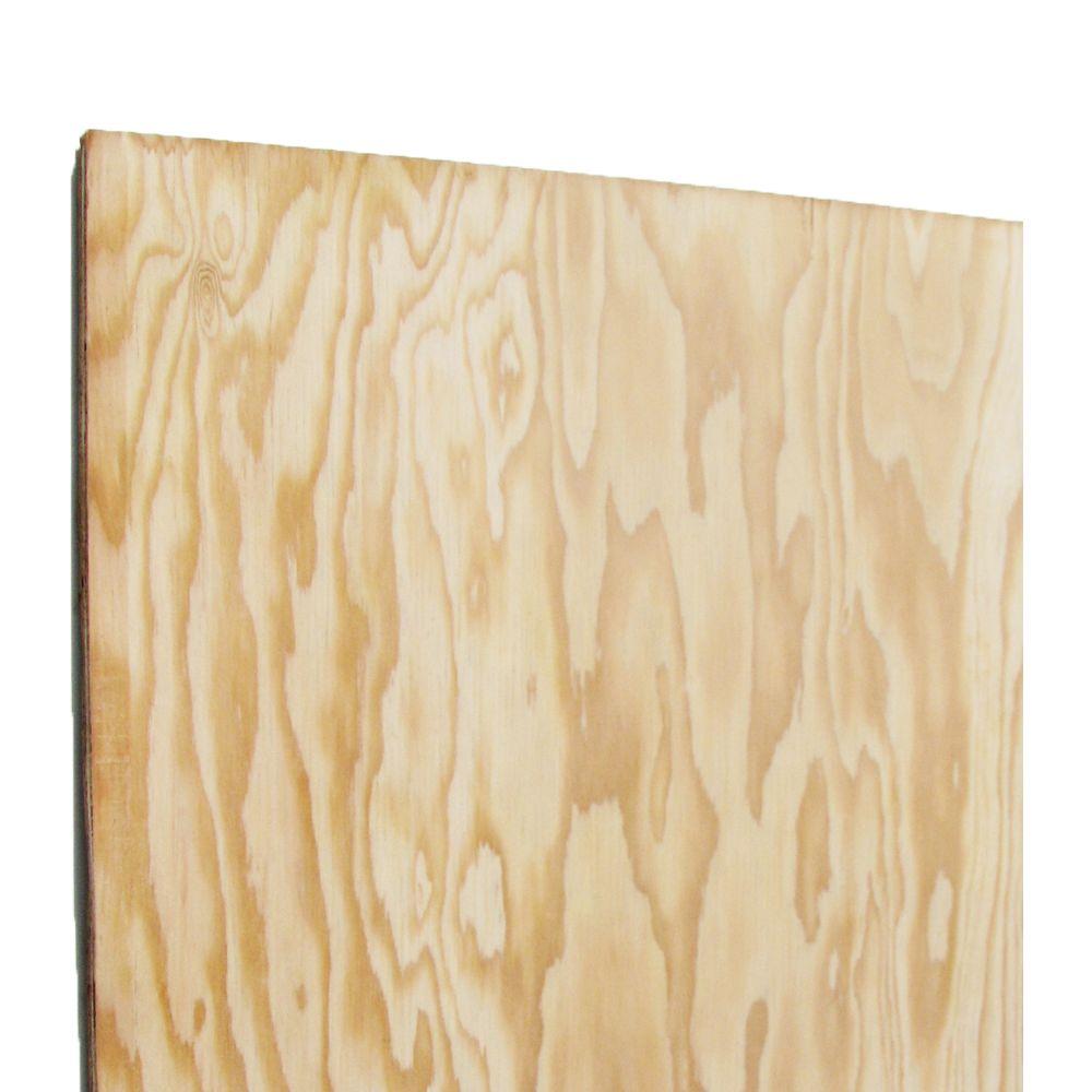 3 4 In X 4 Ft X 8 Ft Cdx 5 Ply Interior Fire Rated Fir Pressure Treated Plywood