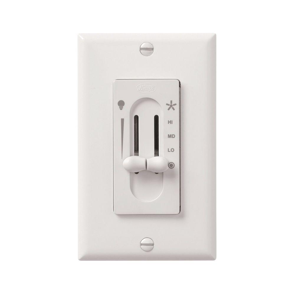 hunter all fan 3 speed fan light dual slide ceiling fan switch 27182 Van Dorn Wiring Diagram hunter all fan 3 speed fan light dual slide ceiling fan switch 27182 the home depot