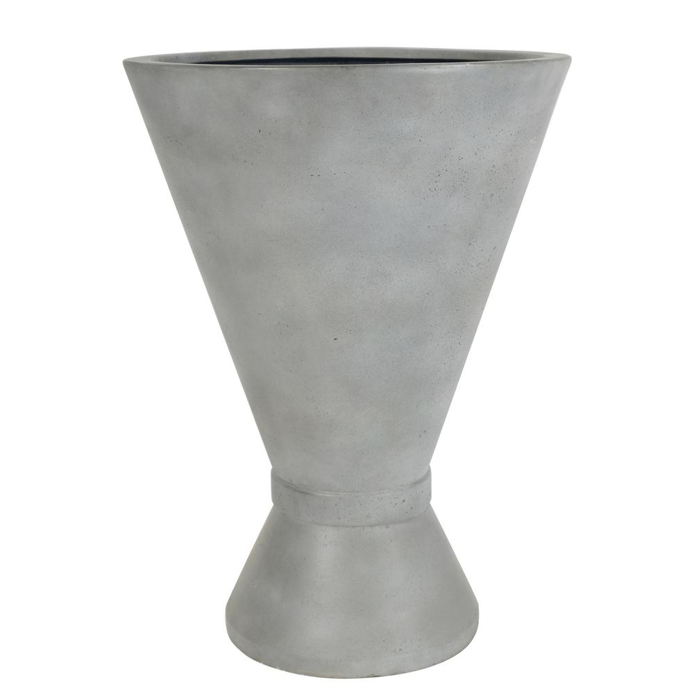 Gray Planters Pots & Planters The Home Depot