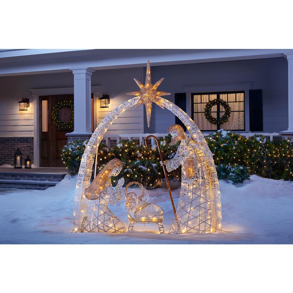 Yard Decoration - Outdoor Nativity Sets - Outdoor Christmas Decorations ...