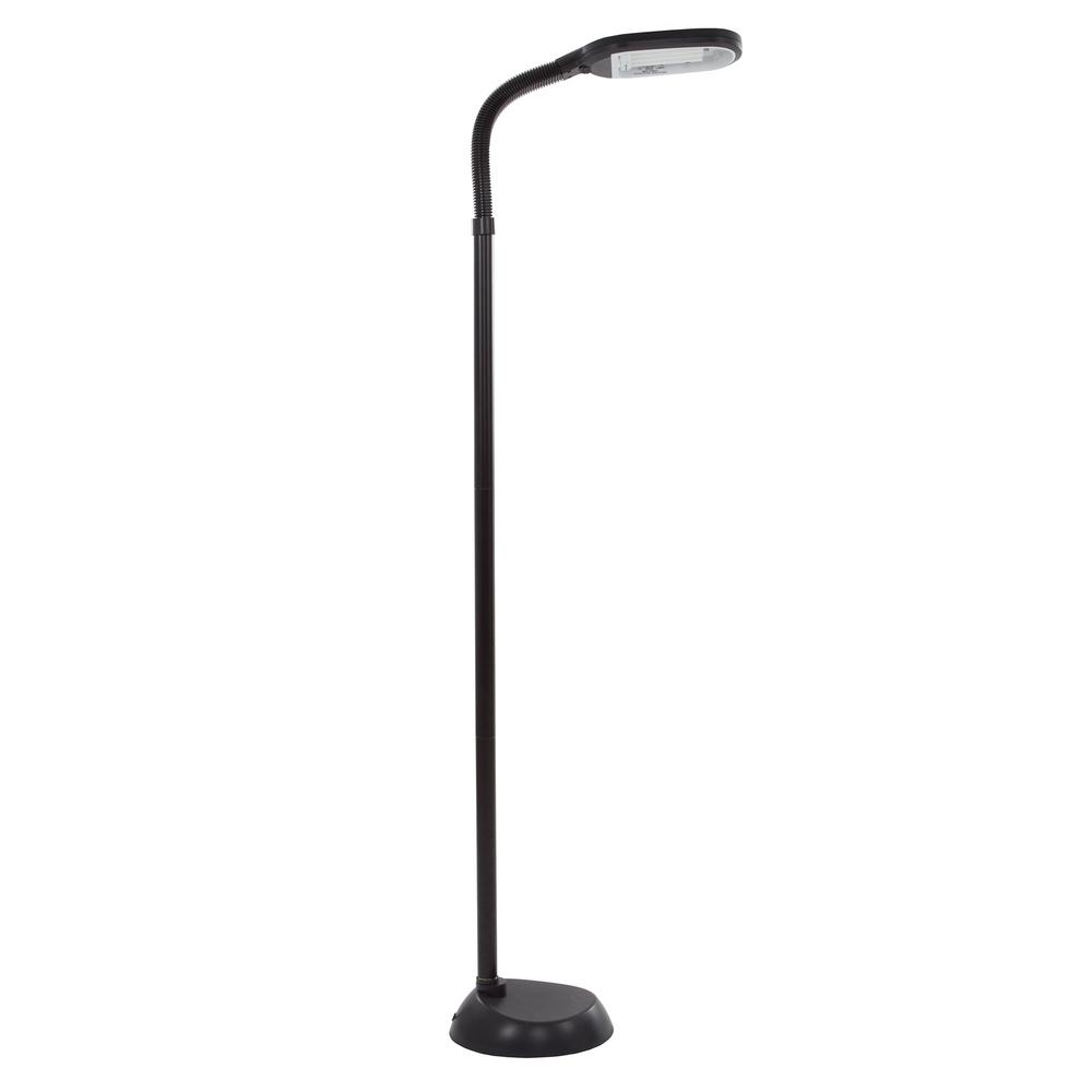 floor lamp with bendable arms