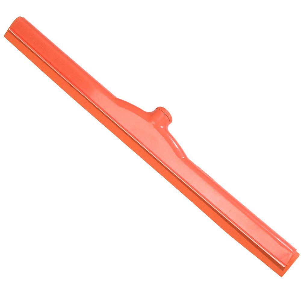 Carlisle 24 in. Double Foam Plastic Frame Floor Squeegee in Orange (Case of 6)