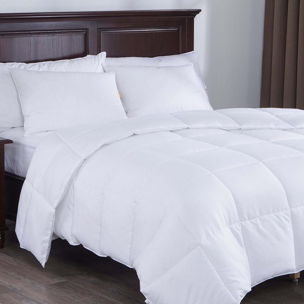 Puredown Year Round Warmth White Twin Down Alternative Comforter