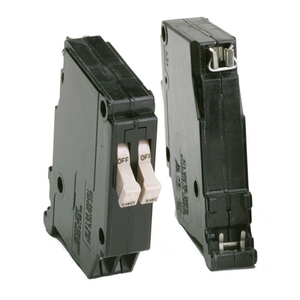 Square D Homeline 20 Amp Single-Pole Circuit Breaker-HOM120CP ...