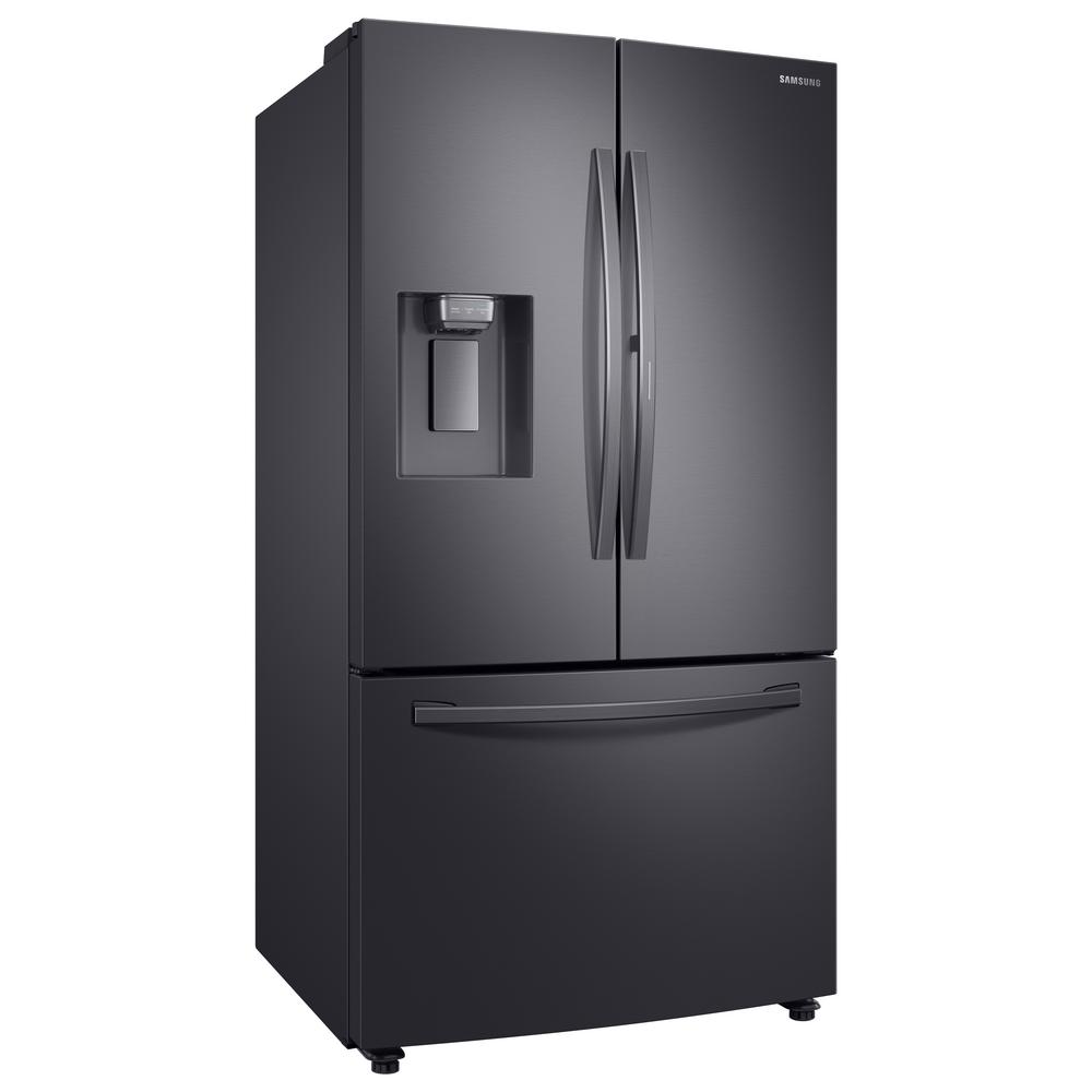 Samsung 28 Cu Ft 3 Door French Door Refrigerator In Black