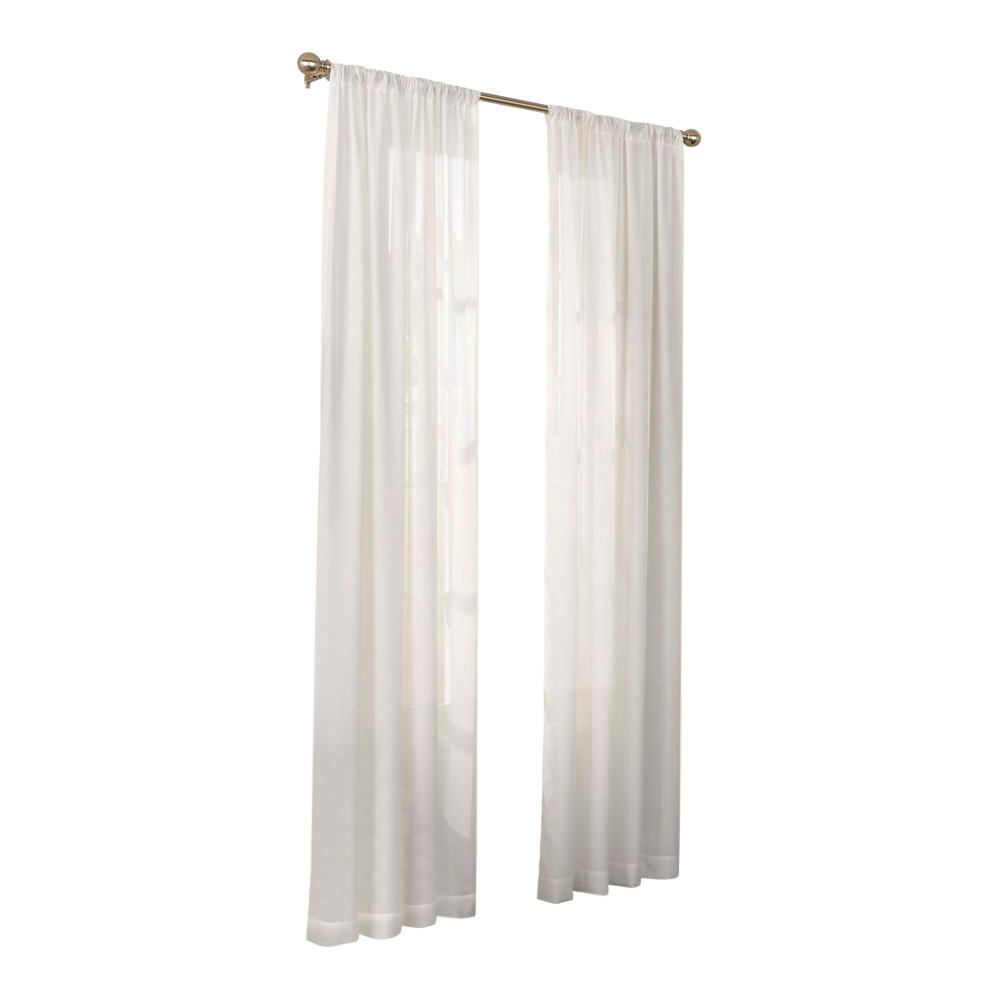 Eclipse Chelsea Uv Light Filtering Sheer Window Curtain Panel In