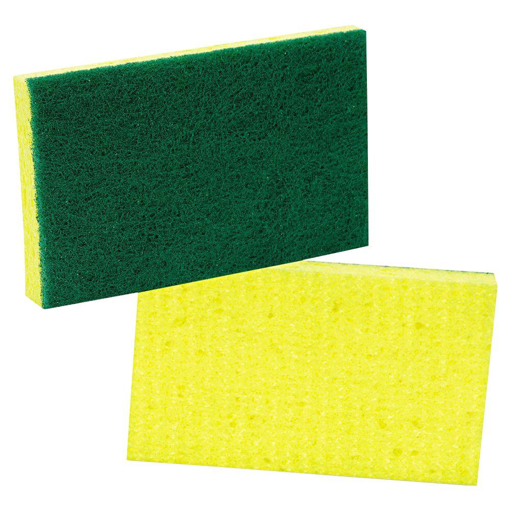 Scotch-Brite Yellow Professional light duty cleaning scrubbing sponge