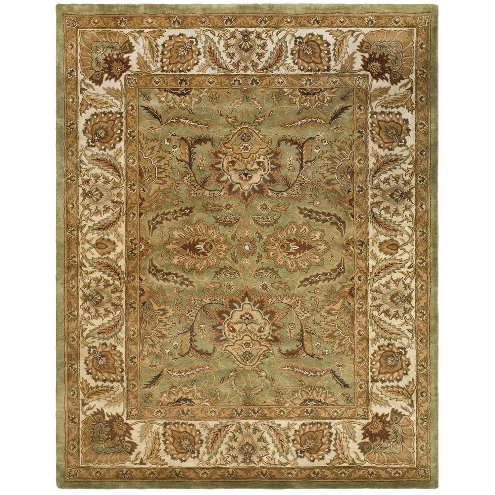 Safavieh Classic Green/Ivory 8 ft. x 11 ft. Area RugCL239D9 The