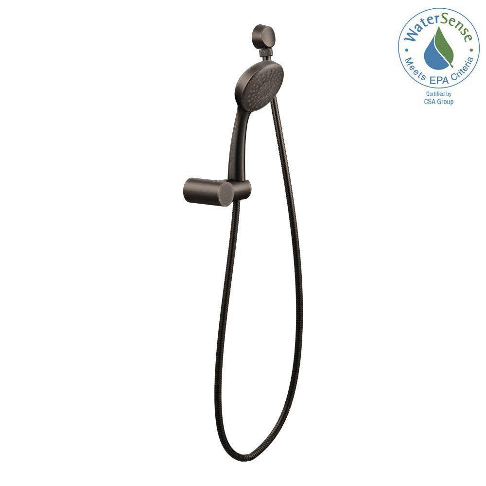 MOEN EcoPerformance 1Spray Handheld Shower with Wall Bracket in Oil