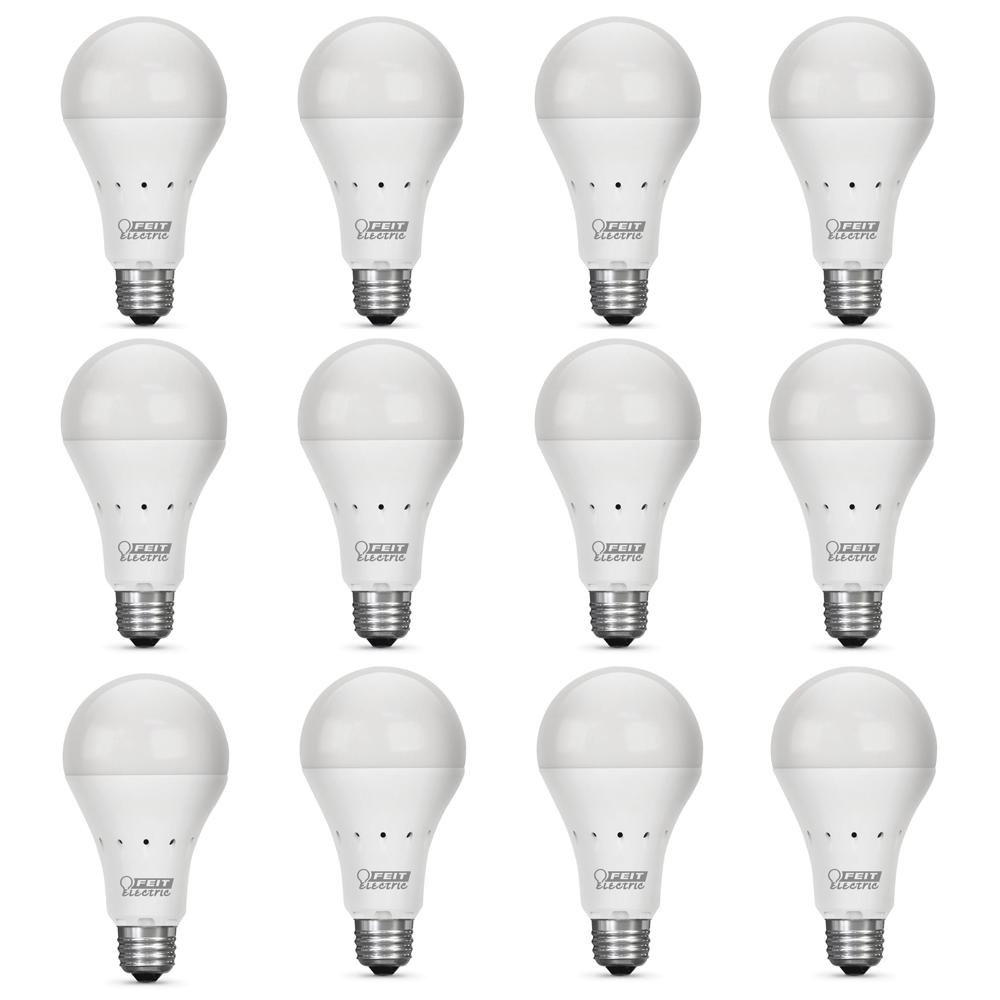 Feit Electric IntelliBulb 40W Equivalent Soft White (2700K) A21 LED Battery Backup Light Bulb