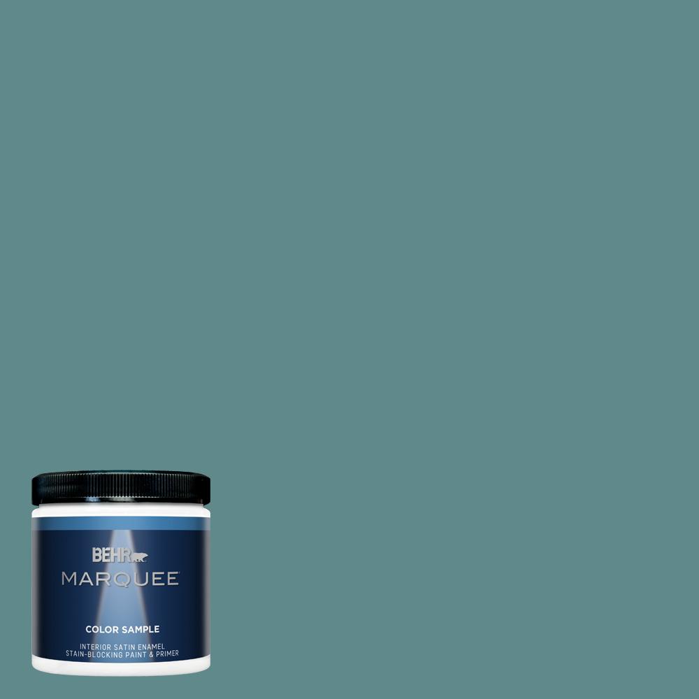 BEHR MARQUEE 8 oz. S4405 Tasmanian Sea OneCoat Hide BEHR MARQUEE 8 oz. S4405 Tasmanian Sea OneCoat Hide