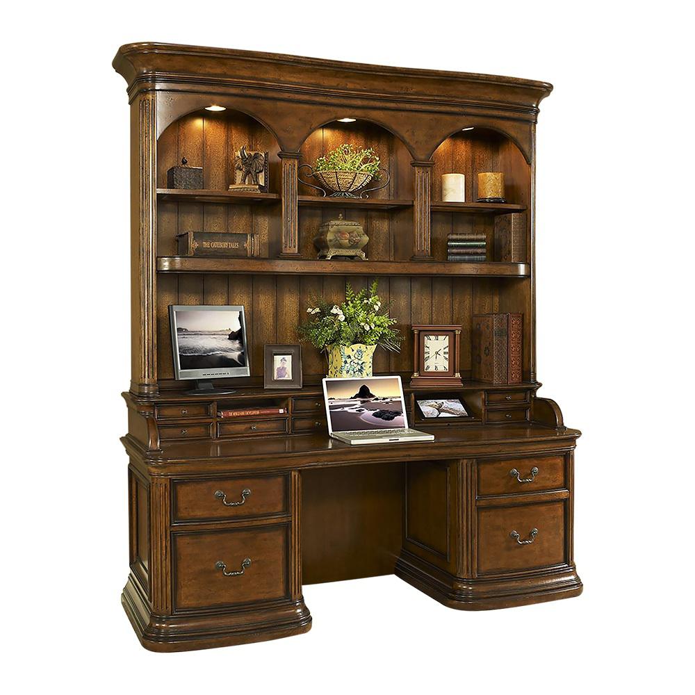 Turnkey Products Llc Winsome Burnt Sienna Credenza Desk And Hutch St Turnkey Products Llc Winsome Burnt Sienna Credenza Desk And Hutch