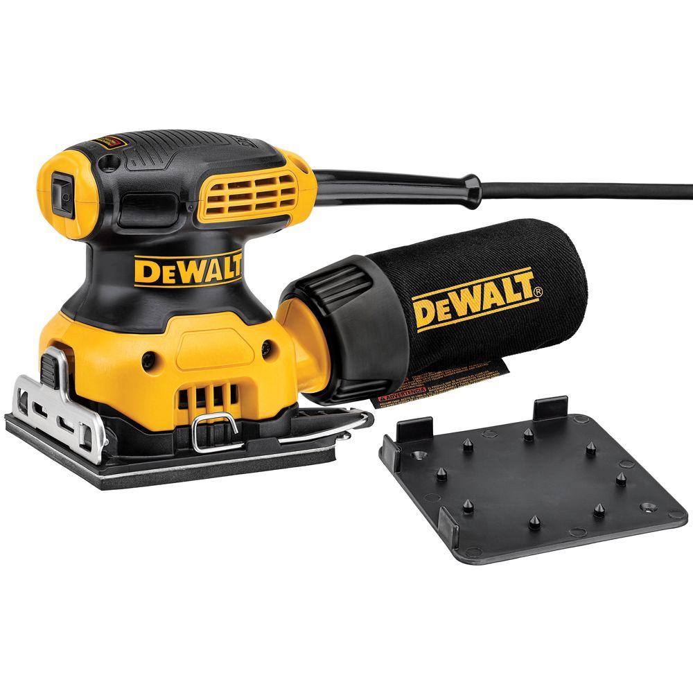 DEWALT 3 Amp 5 in. Corded Random Orbital Hook and Loop Sander ...