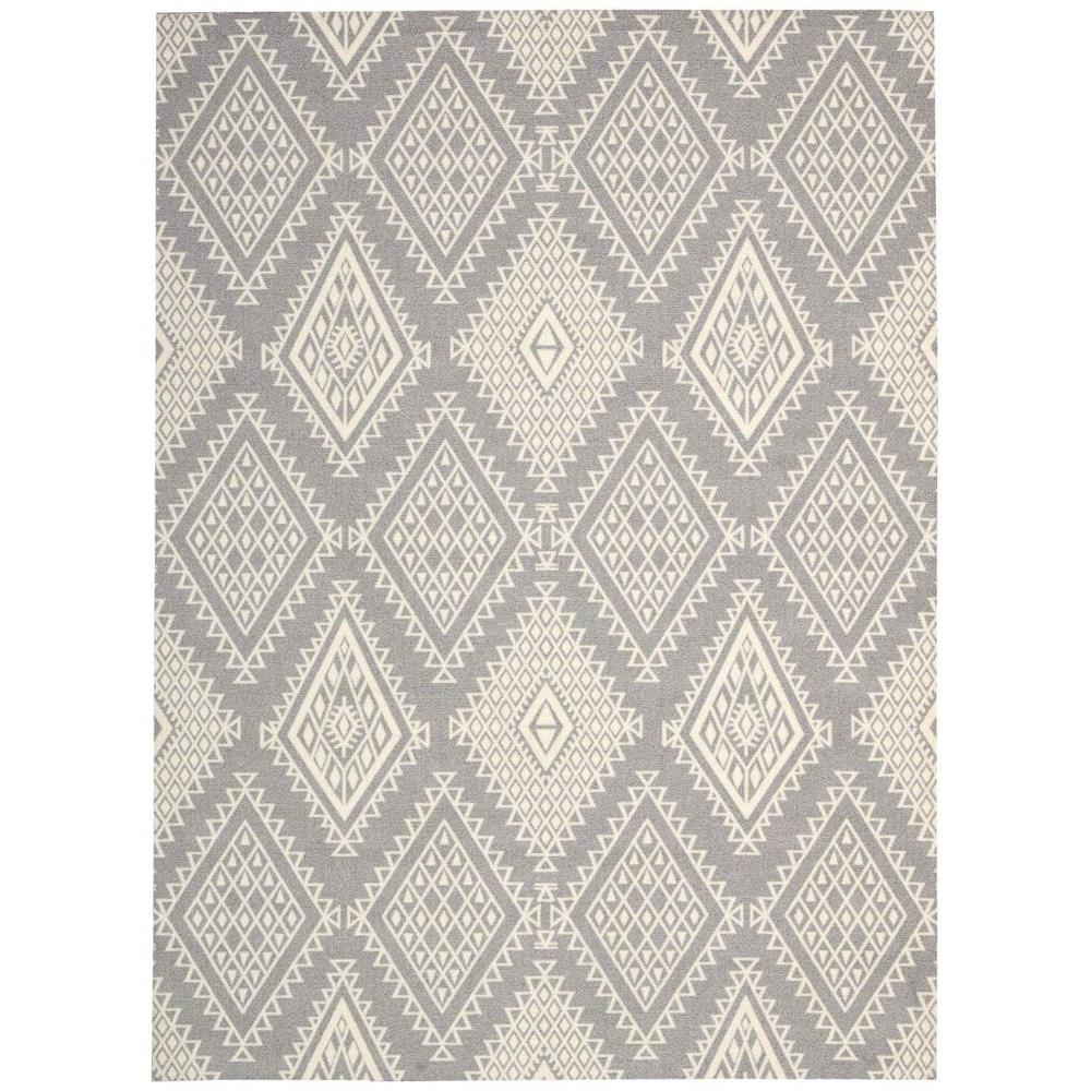  Home  Decorators  Collection  Taurus  Grey Cream 4 ft x 6 ft 