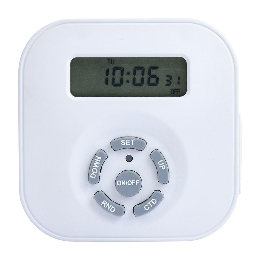 Enover 7 Day Programmable Plug In Digital Timer Manual - Digital Photos