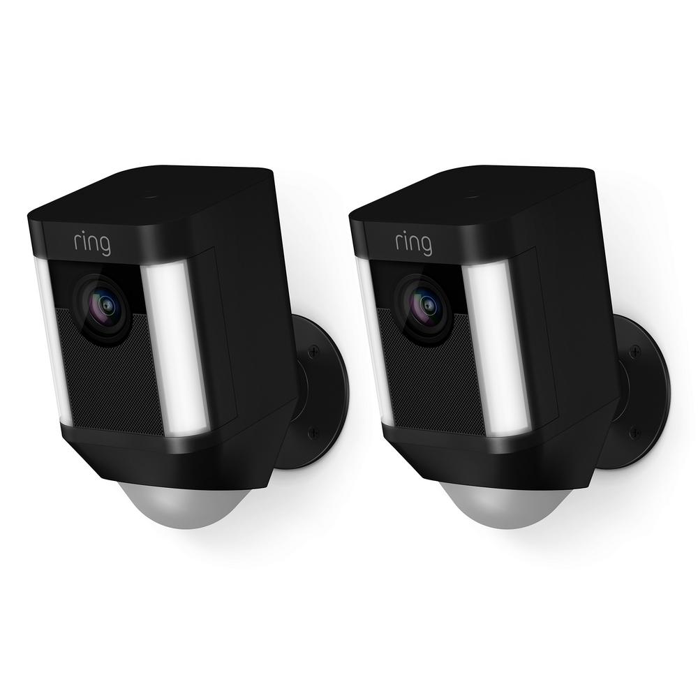 Ring Spotlight Cam Battery Outdoor Rectangle Security Wireless This Review Is From Spotlight Cam Battery Outdoor Rectangle Security Wireless Standard Surveillance Camera In Black 2 Pack