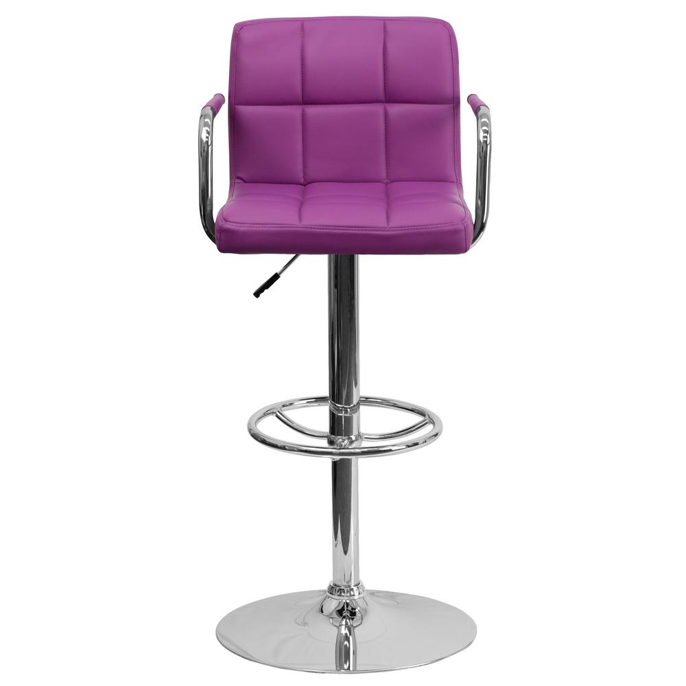 purple stool