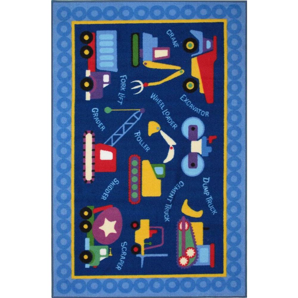 LA Rug Olive Kids Under Construction Multi Colored 3 Ft X 5 Ft Area la-rug-olive-kids-under-construction-multi-colored-3-ft-x-5-ft-area