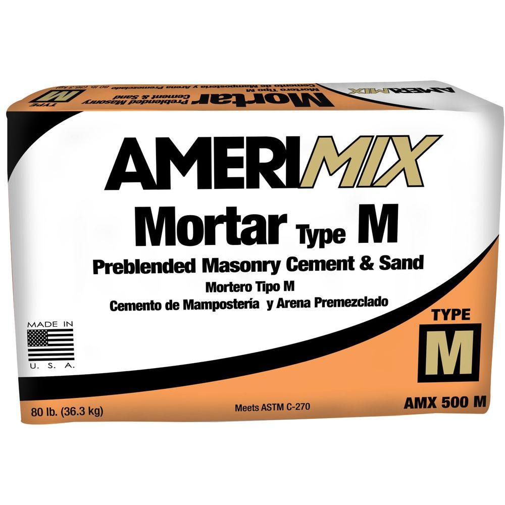 amerimix-80-lb-type-m-mortar-mix-62300005-the-home-depot