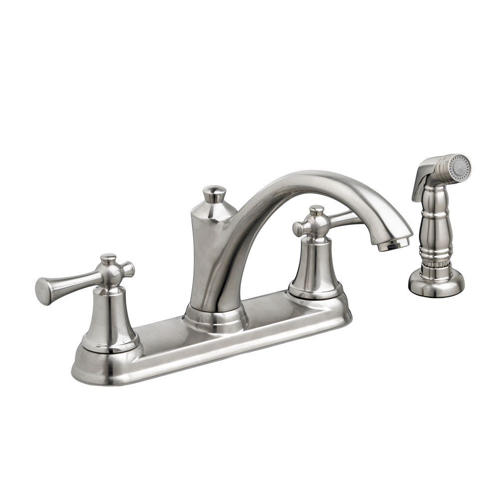 American Standard Portsmouth 2 Handle Standard Kitchen Faucet With