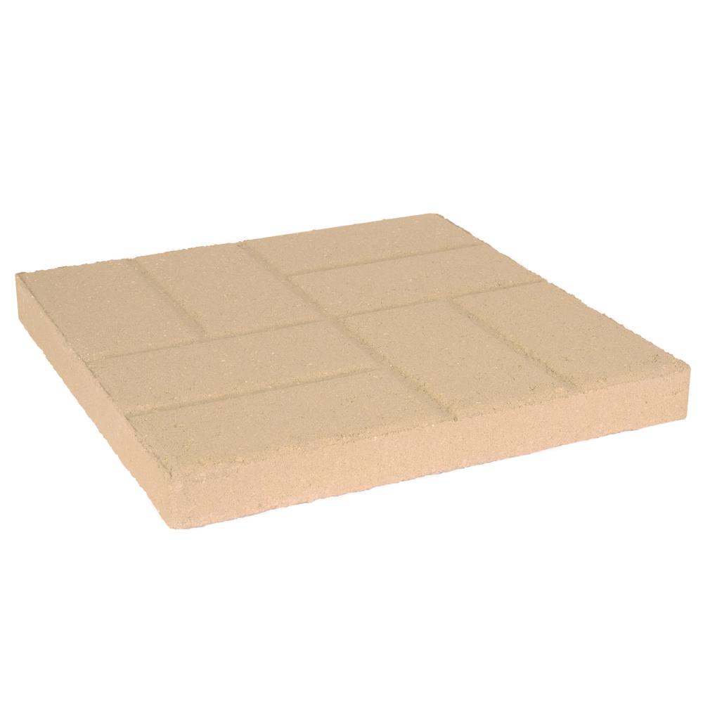 Oldcastle Brickface 15 75 In X 1 Tan Concrete Oldcastle Brickface 15 75 In X 1 Tan Concrete Step