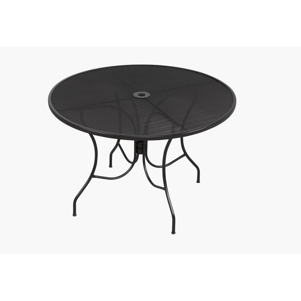 Round Black Patio Coffee Table - A True Mix And Match Champion Our Zeke