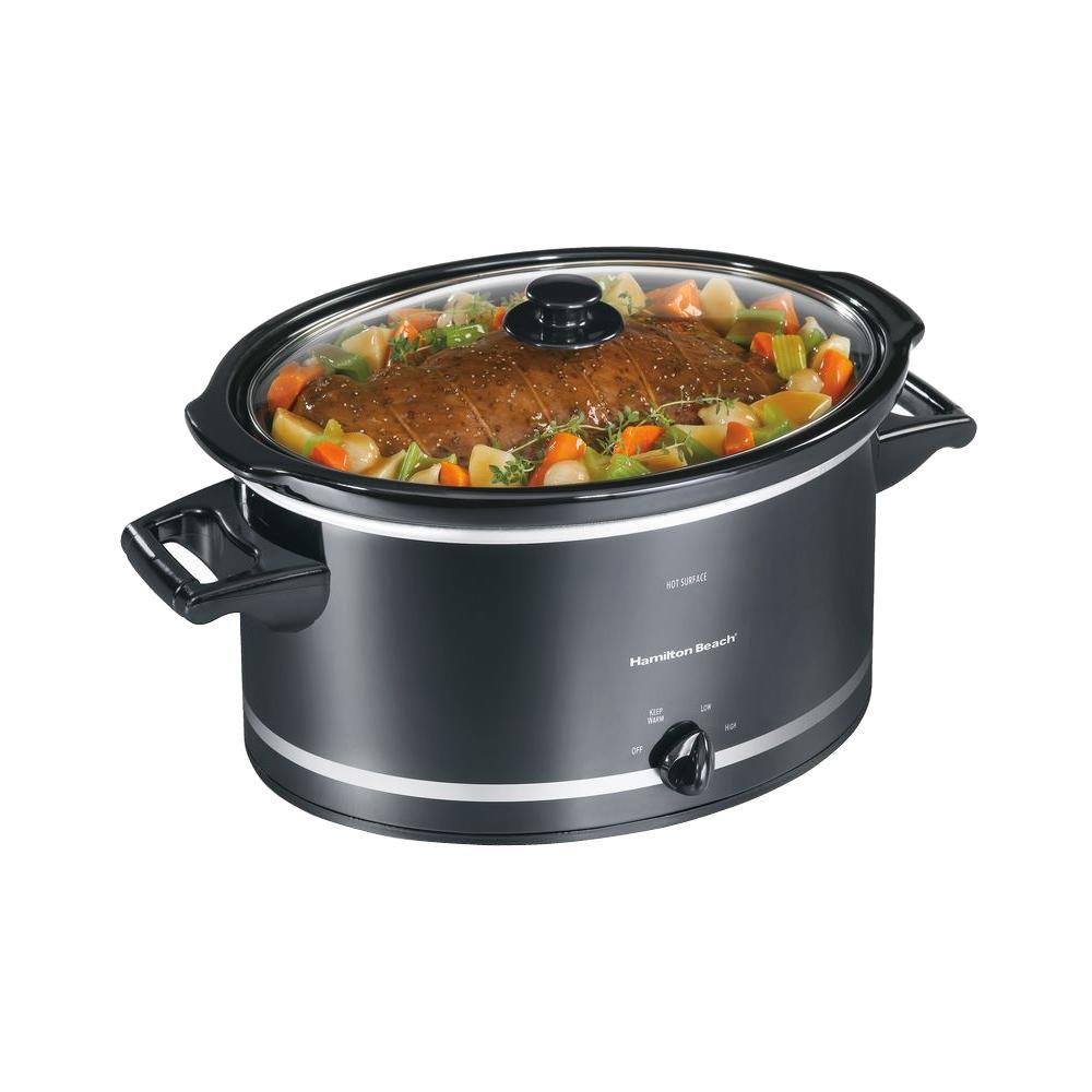 Hamilton Beach 8 Qt. Slow Cooker-33182 - The Home Depot