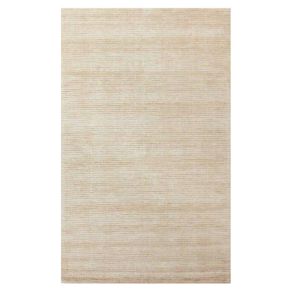 Kas Rugs Solid Texture Beige 8 ft. x 10 ft. Area RugTRA33178X10 The