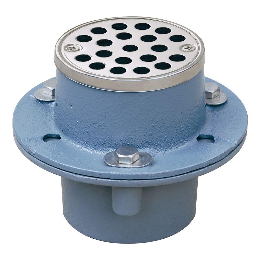 Sioux Chief 2 In Cast Iron Shower Drain With Strainer 821 2ins Sioux Chief 2 In Cast Iron Shower Drain With Strainer
