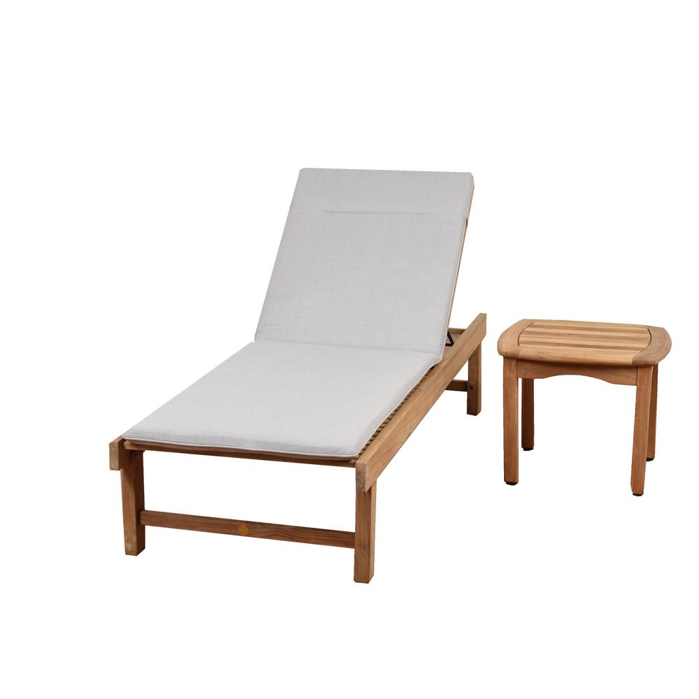 Teak Adjustable Backrest Patio Chairs Patio Furniture The