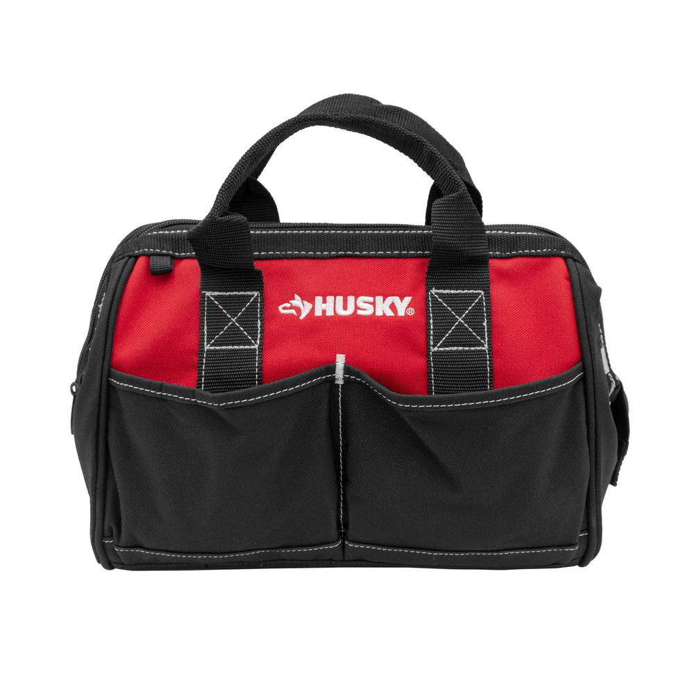 Husky 12 in 4 Pocket Zippered Tool Bag HD60012-TH Deals