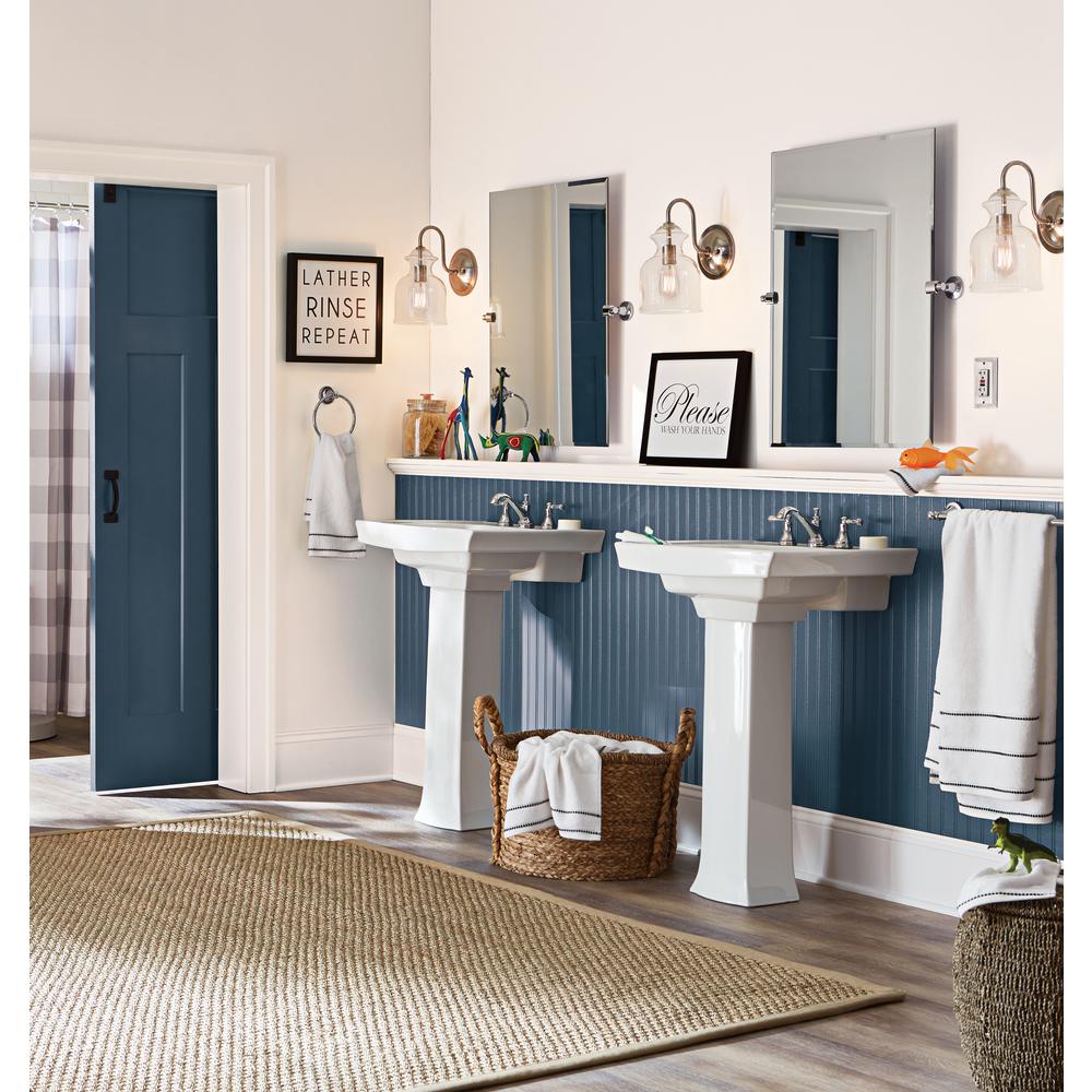 Truly Soft Everyday Buffalo Plaid Grey 72 In Grey And White