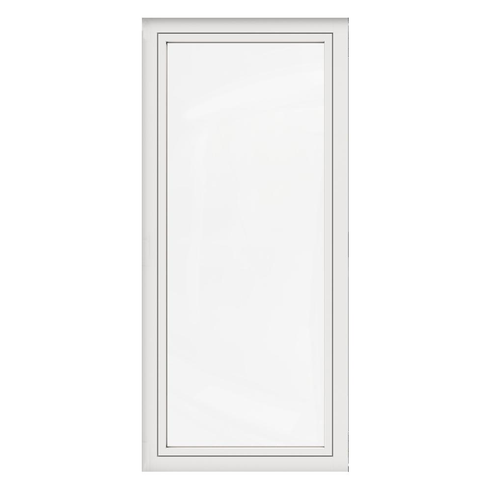 JELDWEN 36 in. x 78 in. F2500 LF2 Primed Fiberglass LeftHand Folding Full Lite Active Patio
