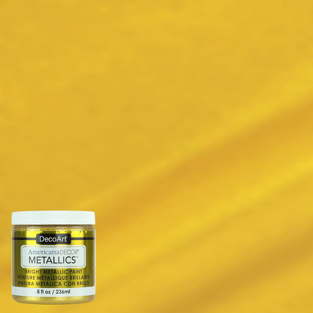 Americana Decor 8 oz. Metallic Rose Gold PaintADMTL0398 The Home Depot