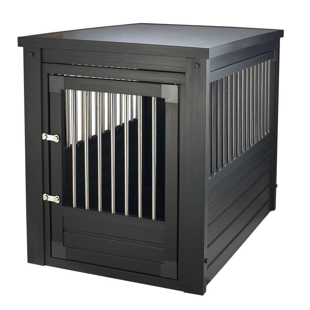 dog cage end table