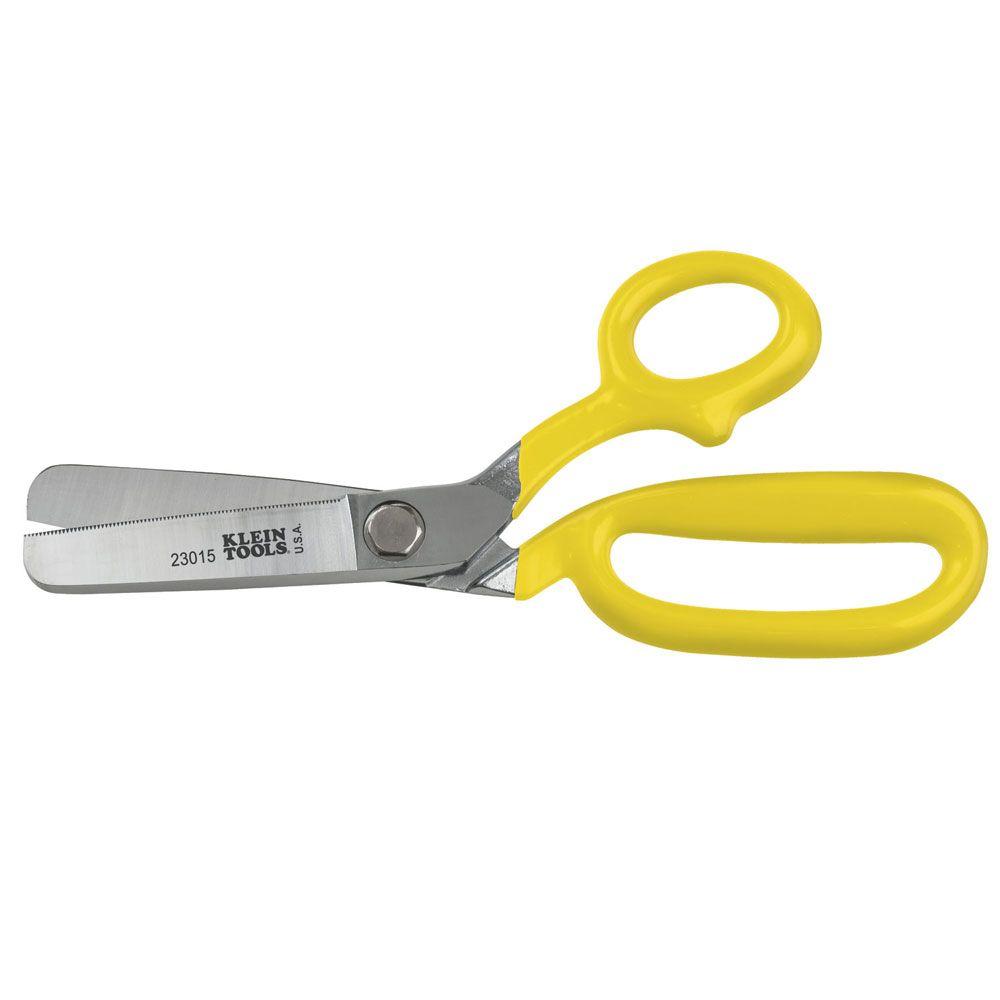 Klein Tools Single Serrated Blunt Blade Shear23015 The Home Depot