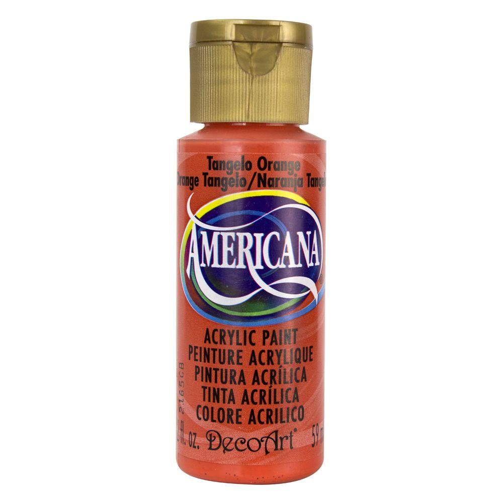 DecoArt Americana 2 oz. Tangelo Orange Acrylic PaintDA1963 The Home