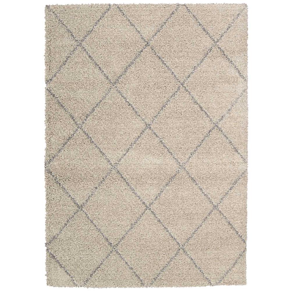 Nourison Brisbane Shag Ash 8 ft. 2 in. x 10 ft. Area Rug291202 The