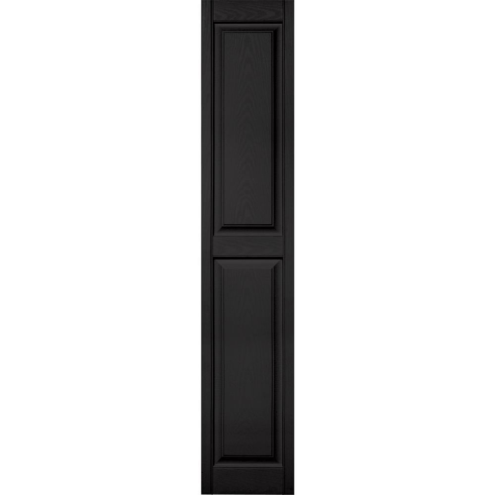 Builders Edge 15 in. x 80 in. Raised Panel Vinyl Exterior