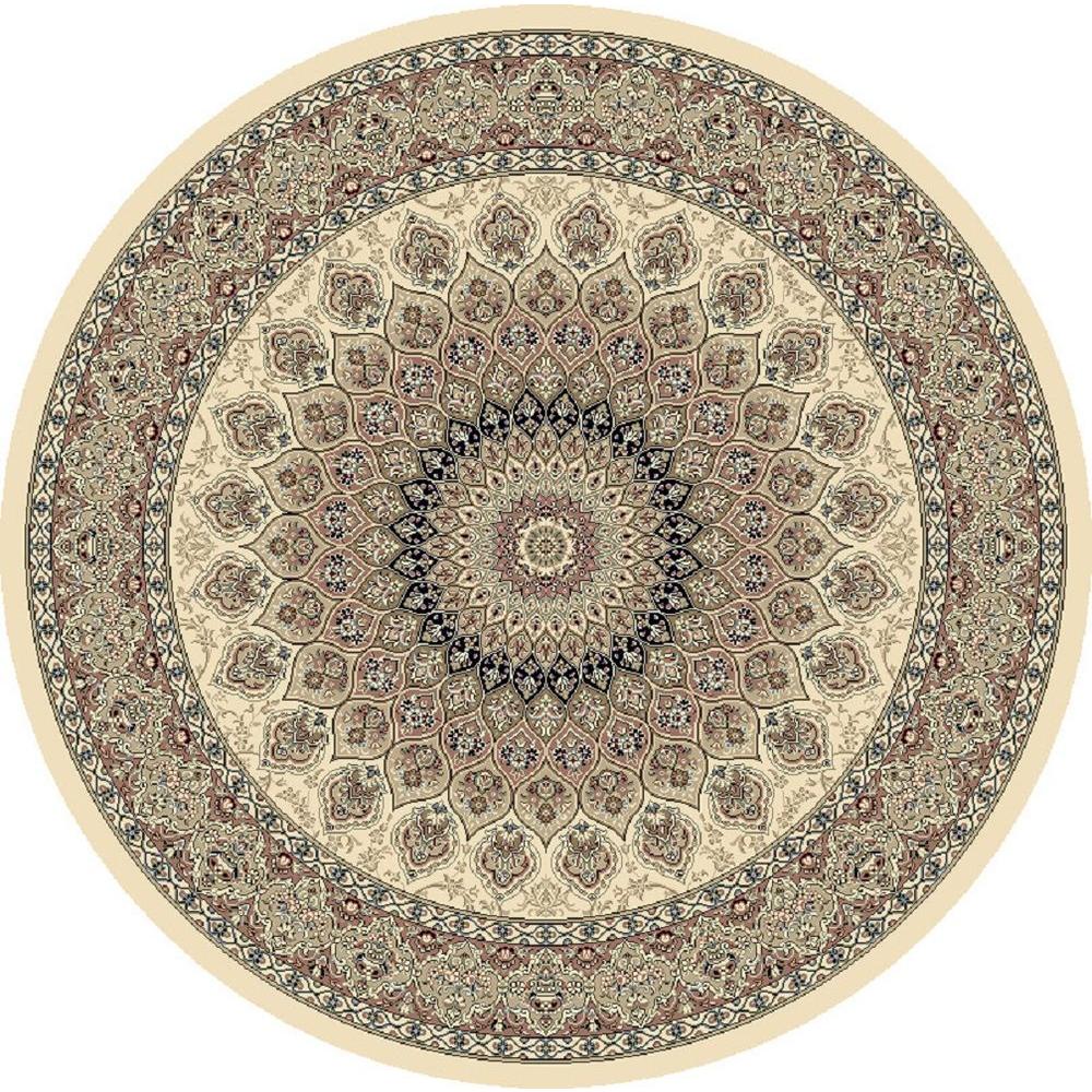 Home Dynamix Bazaar Luminous Ivory 8 ft. x 10 ft. Indoor Area Rug1220