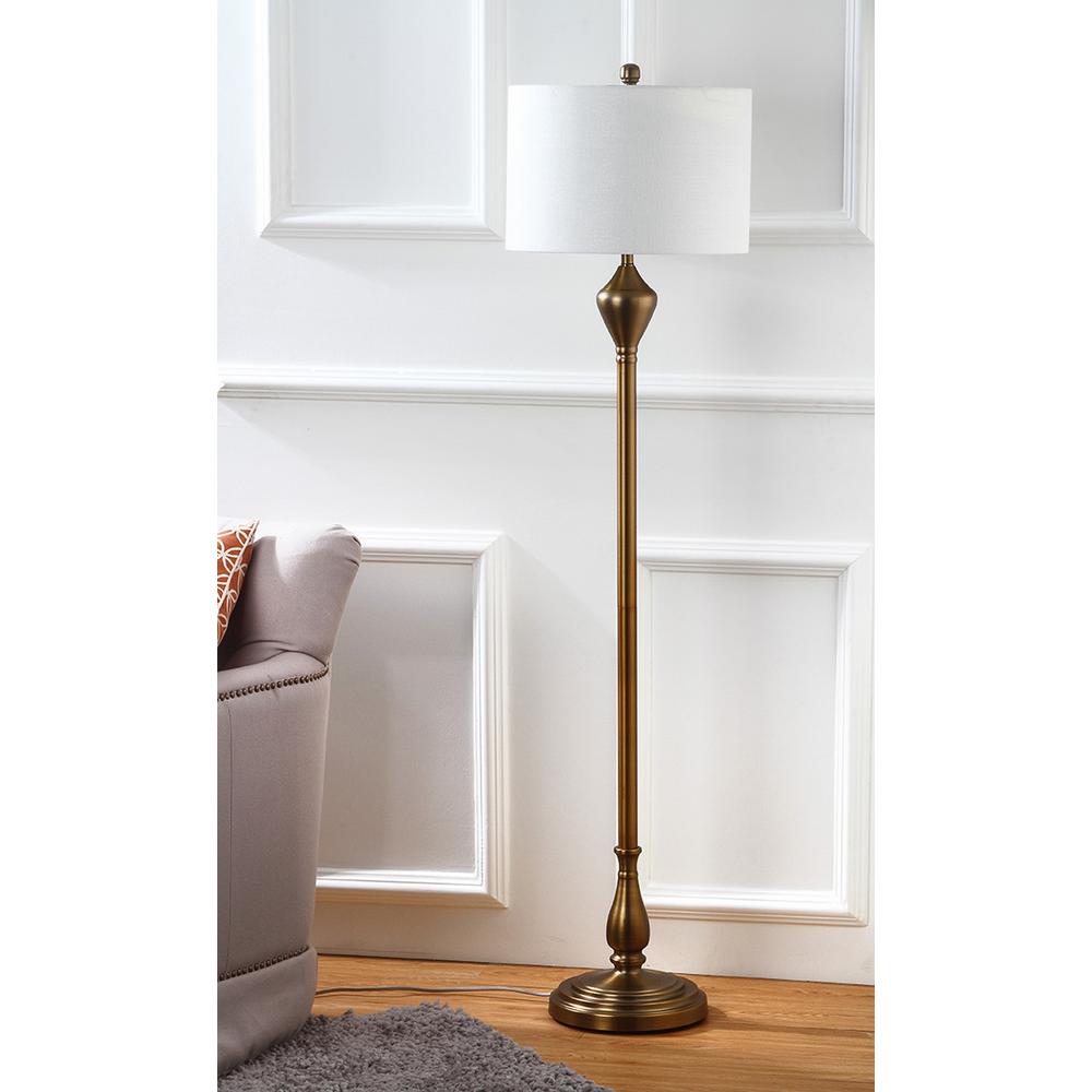 Safavieh Xenia 60 5 In Gold Floor Lamp