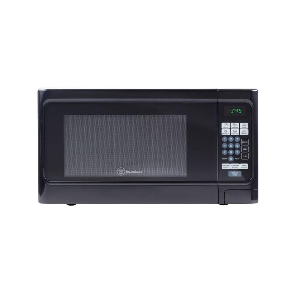 Westinghouse 1.1 cu. ft. 1000Watt Countertop Microwave in Black