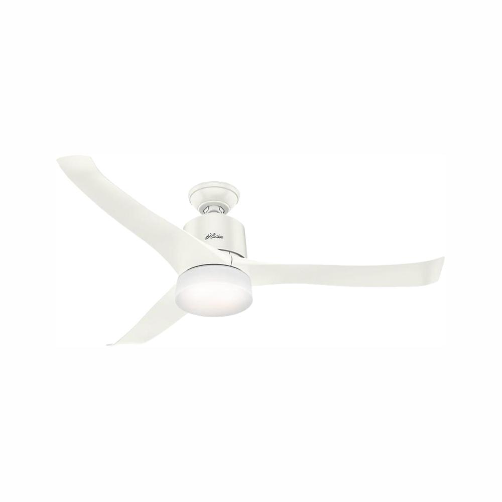 Minka Aire Concept Ii 52 In Integrated Led Indoor White Ceiling